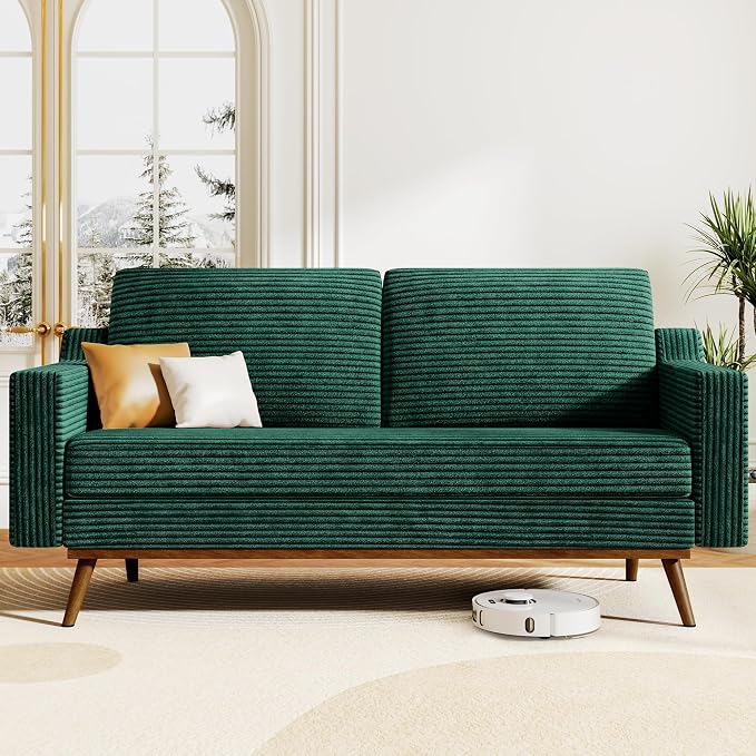 Corduroy Loveseat Sofa