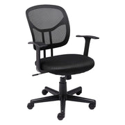 Mid-Back Mesh Office Chair with Armrests