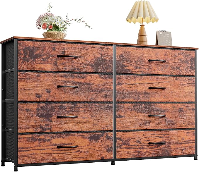 8-Drawer Fabric Dresser