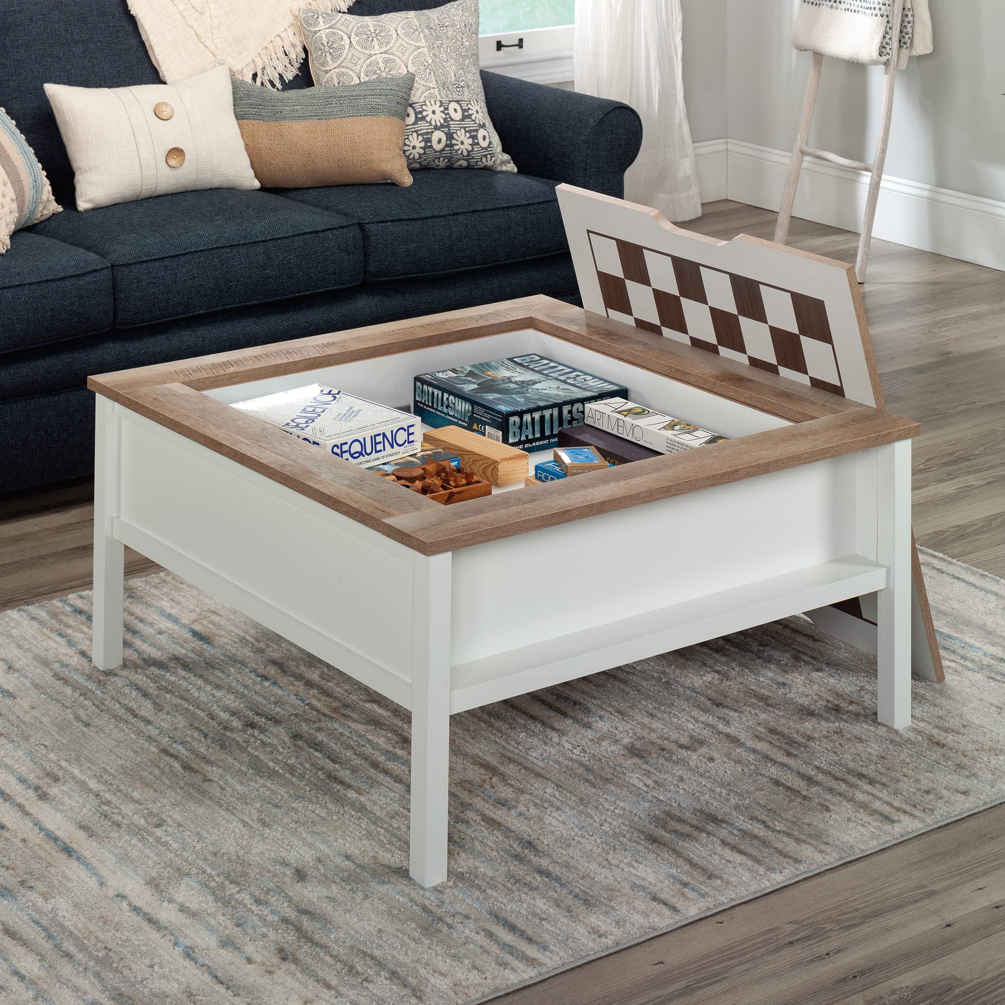 Coffee Table with Removable Gaming Top