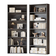 6-Tier Wood Bookcase