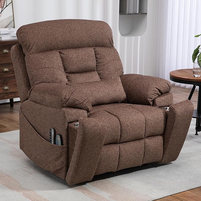 Power Lift Recliner Chair with Heat & Massage