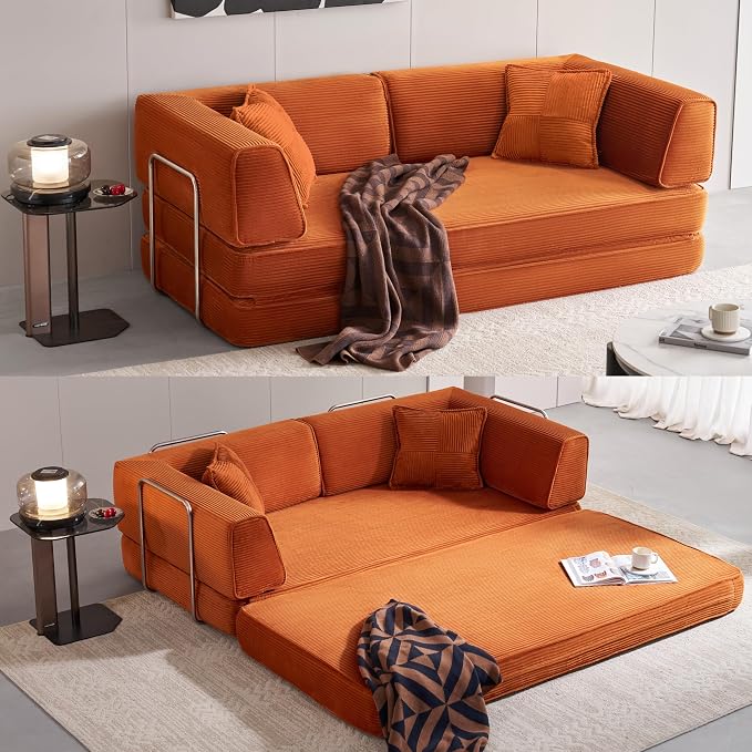Corduroy Convertible Sofa Bed