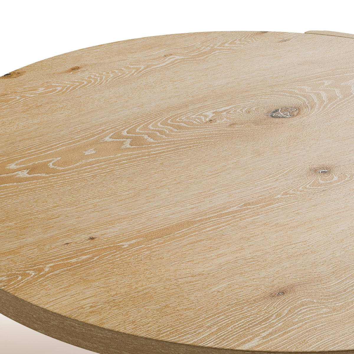 Round Oak Coffee Table
