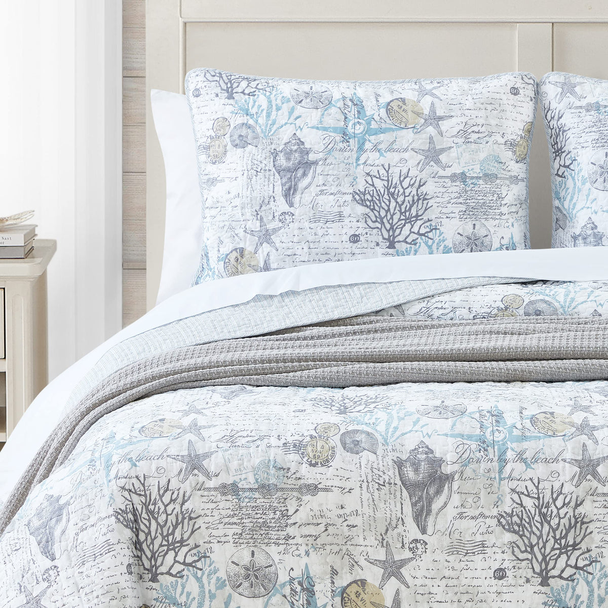 King Cotton Blend Quilt Set