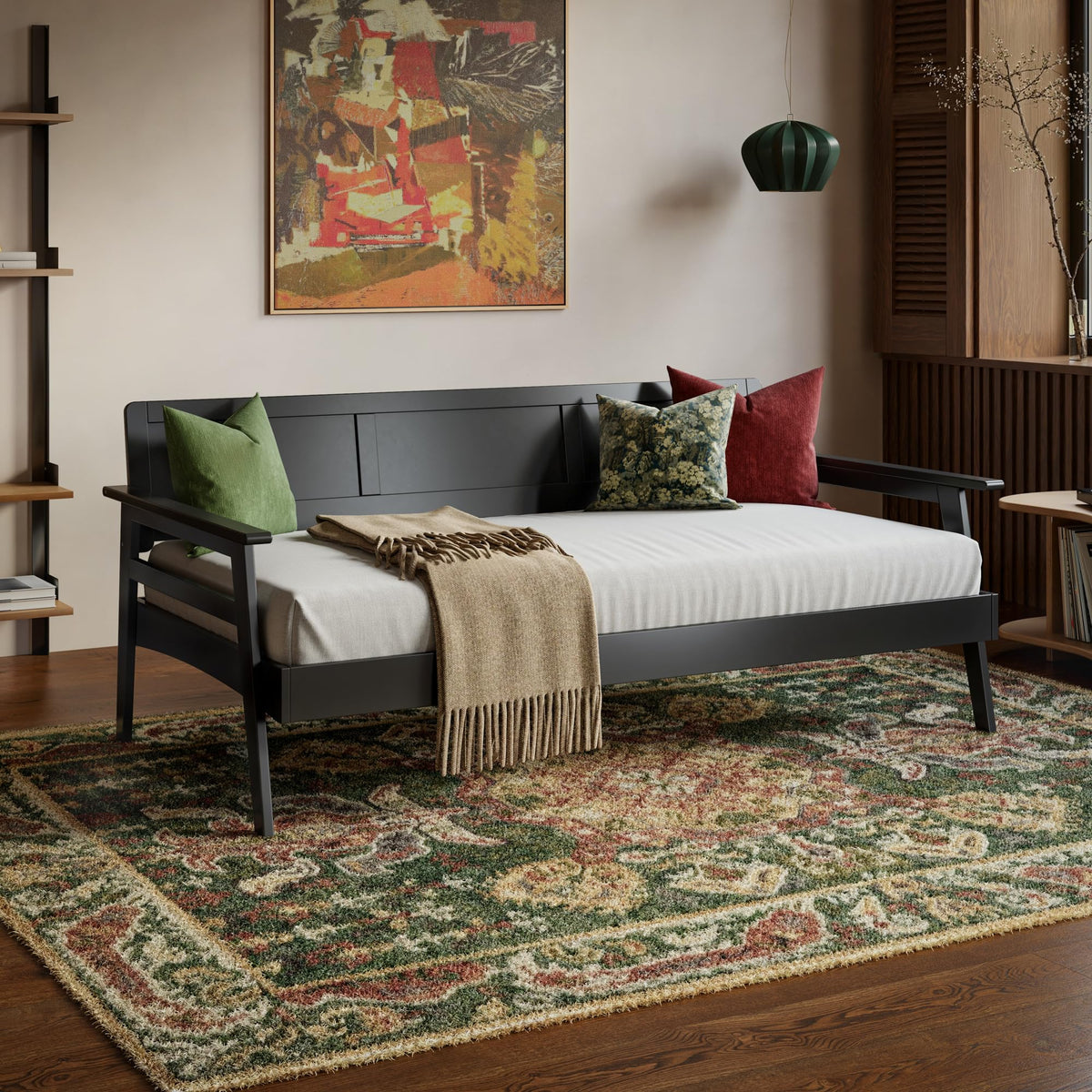 AFI, Mesa Twin Wood Daybed, Black