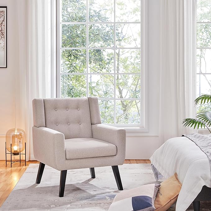 Mid-Century Accent Chair Set of 2