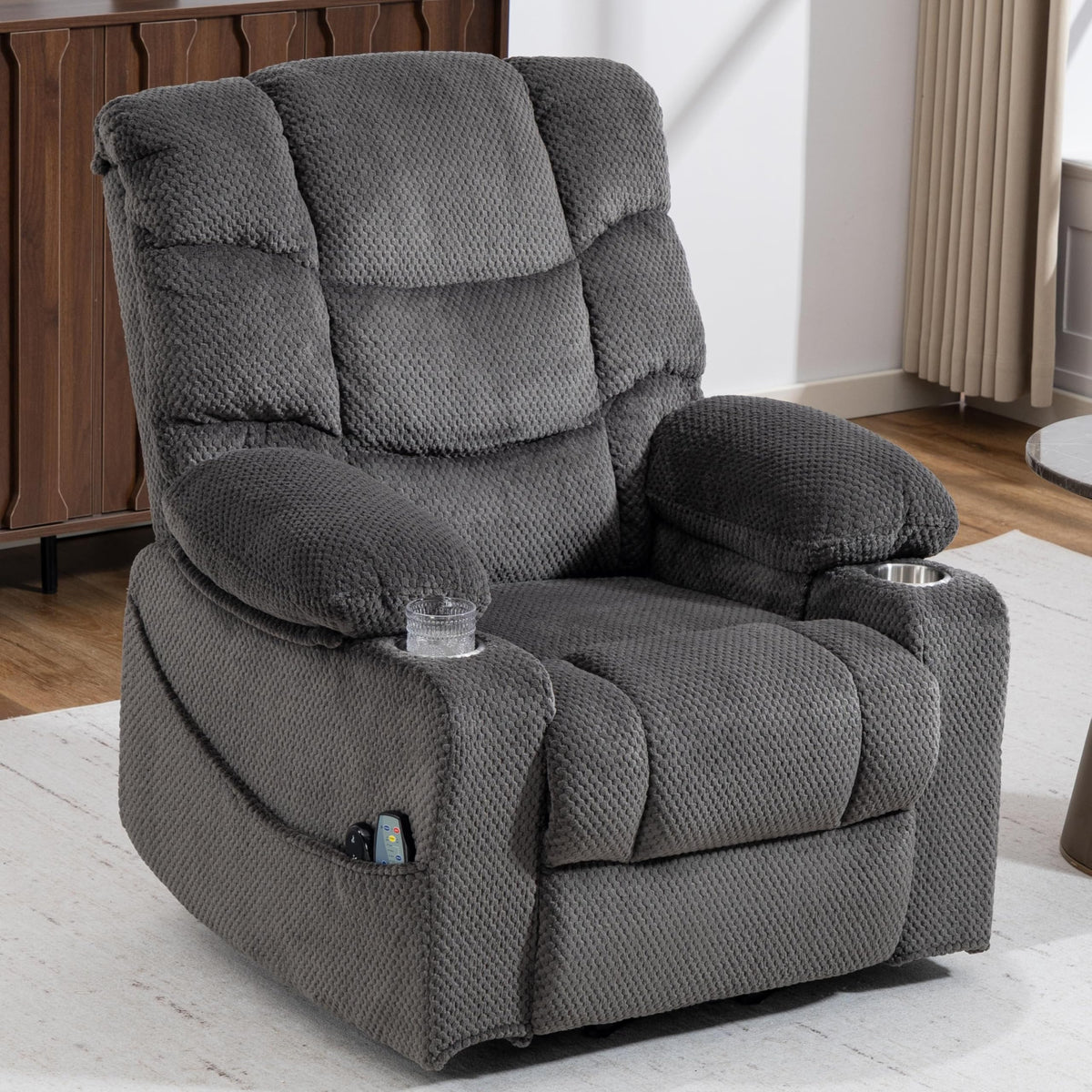 Heated Massage Power Lift Recliner