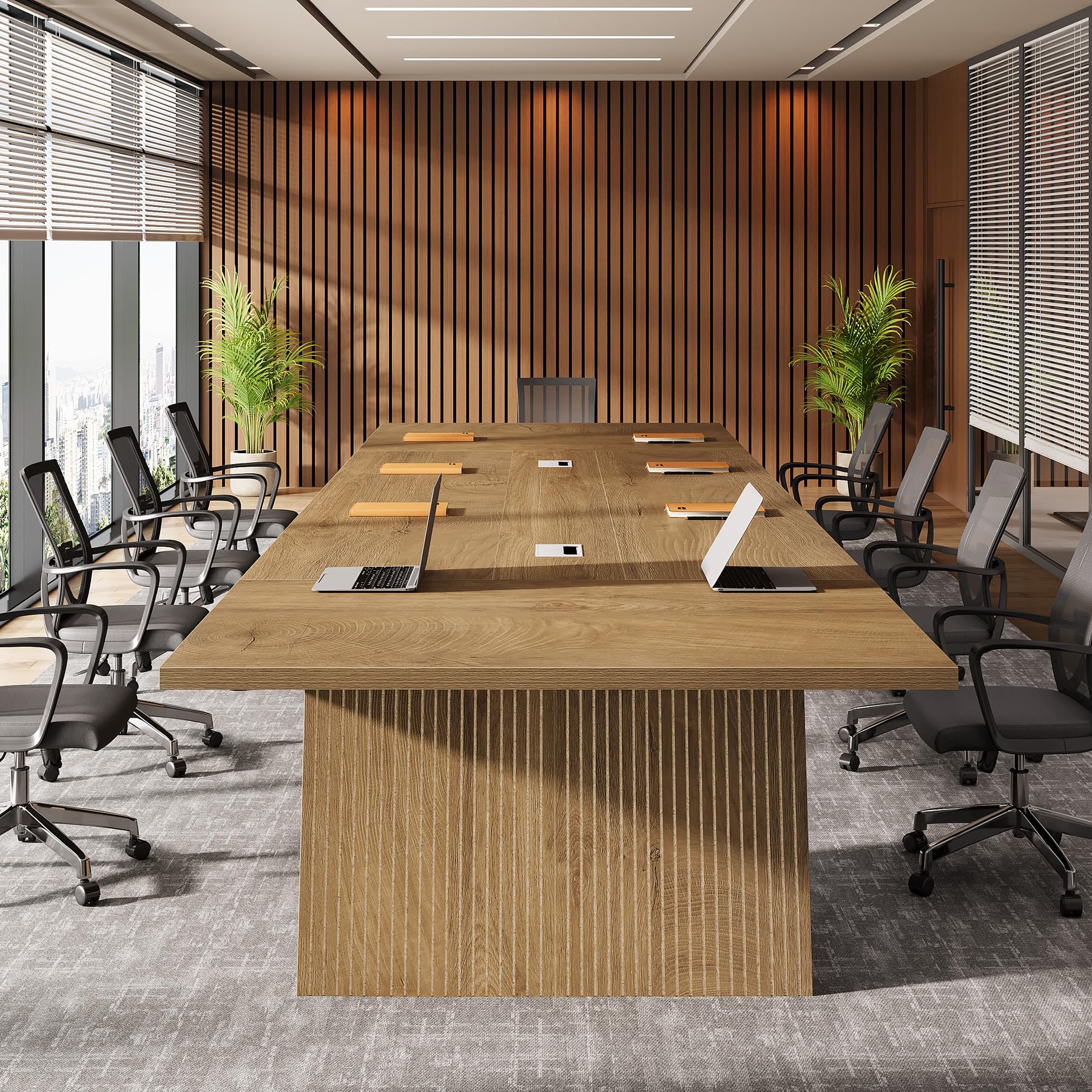 8ft Conference Table for 10 People