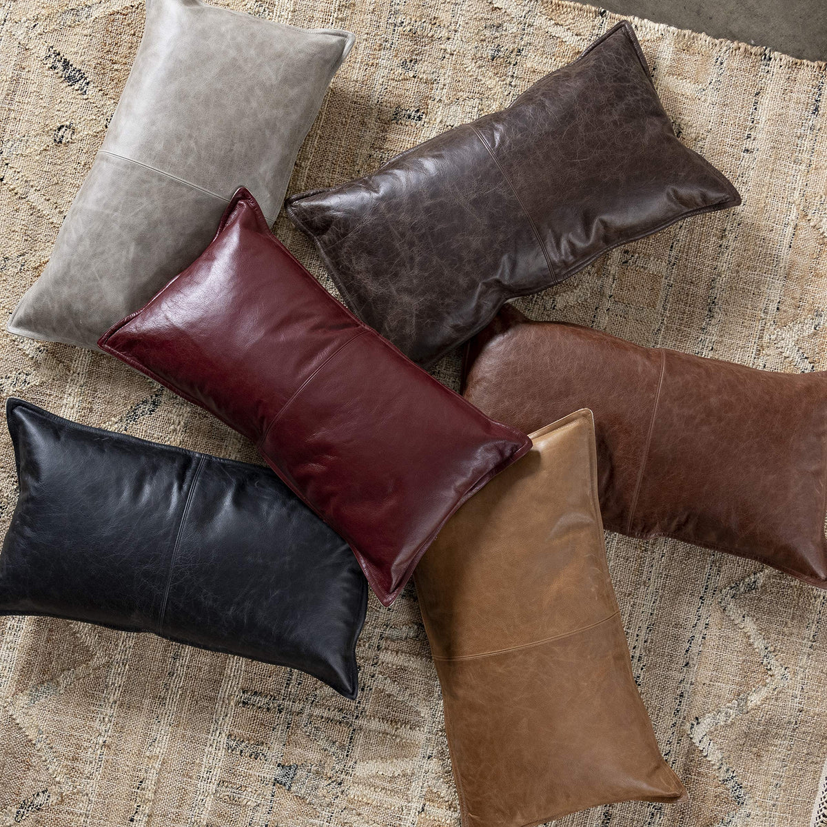 Kosas Home Cheyenne Accent Pillow, 14x26, Chocolate Brown