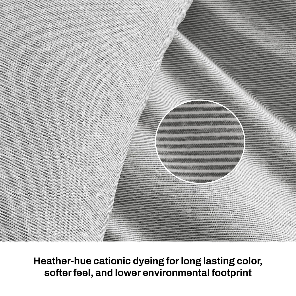 Full/Queen Pinstripe Comforter Set