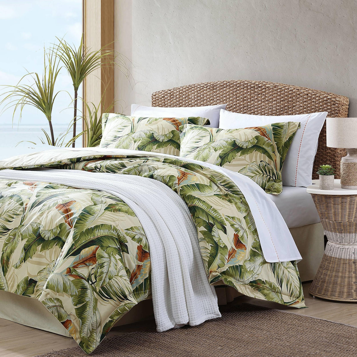 Tropical Cotton California King Comforter Set