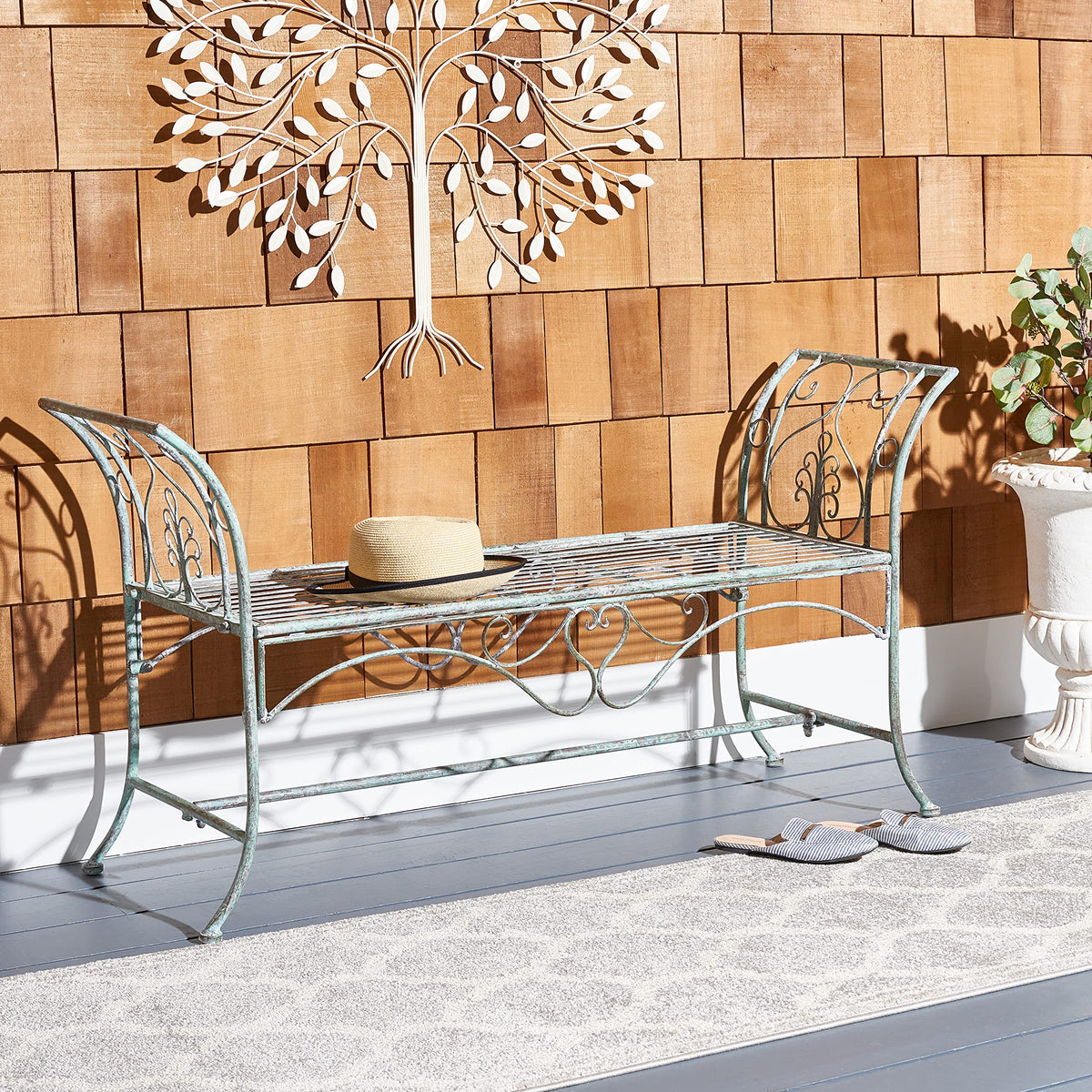Iron Garden Bench