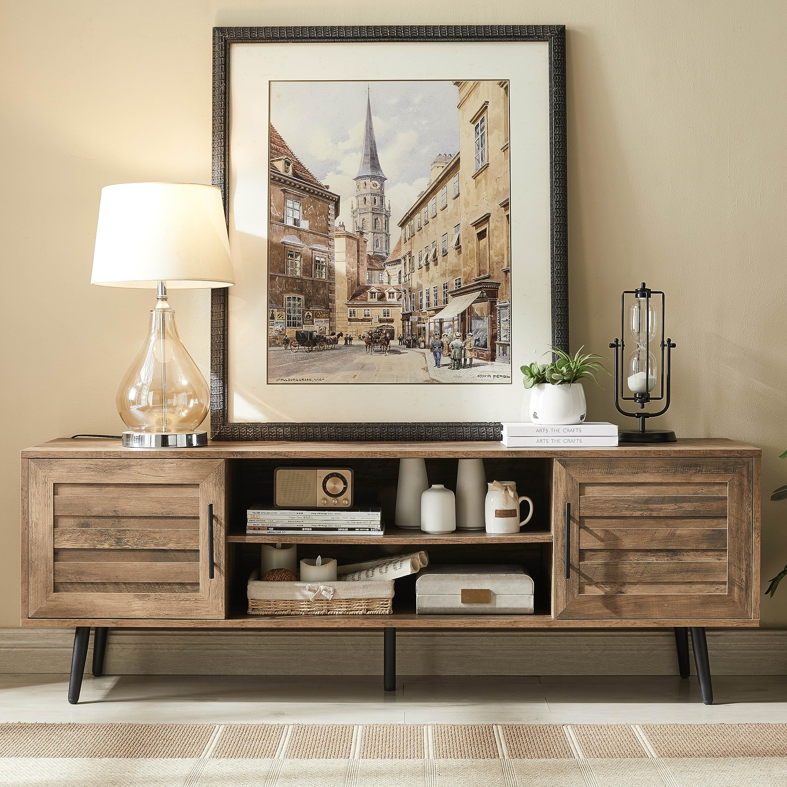 Mid-Century TV Stand for TVs up to 65"