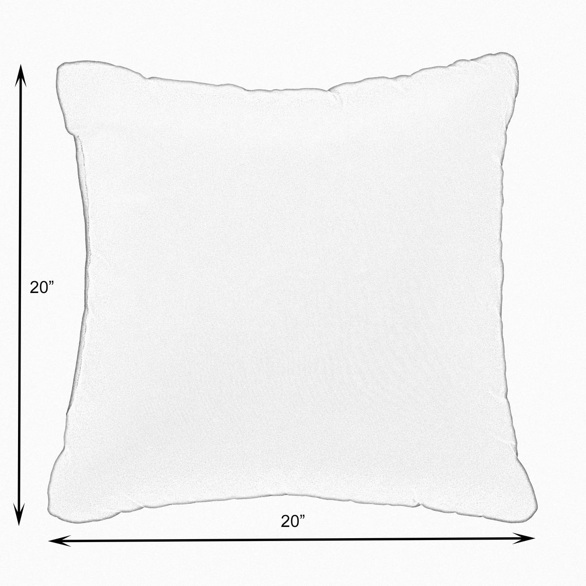 Black and White Striped Patio Pillow Pair