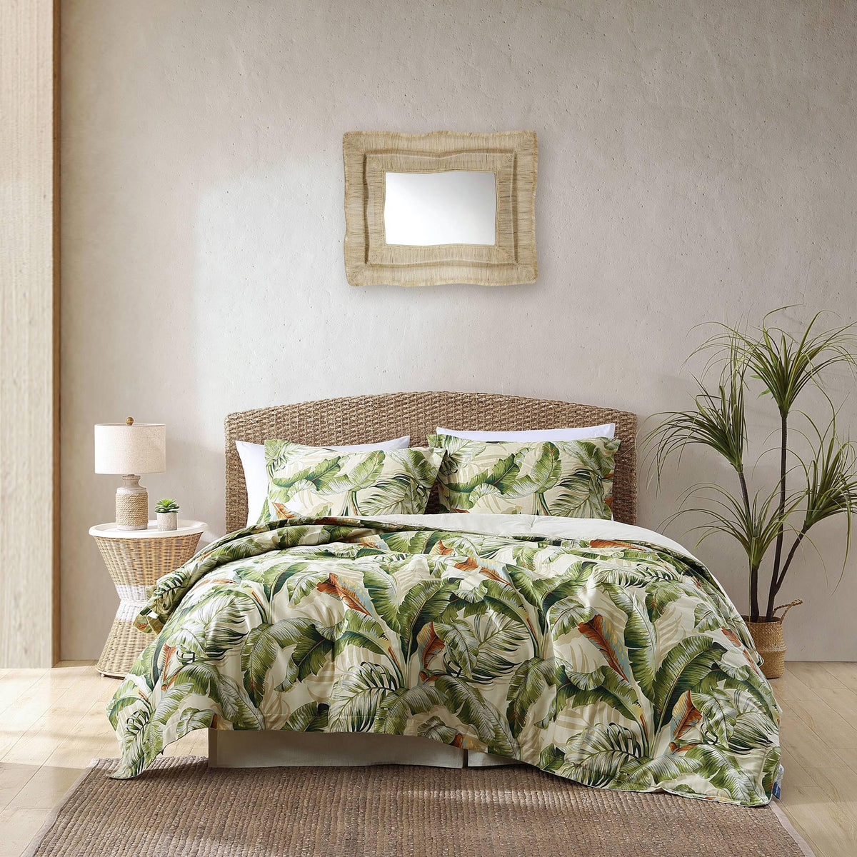 Tropical Cotton California King Comforter Set