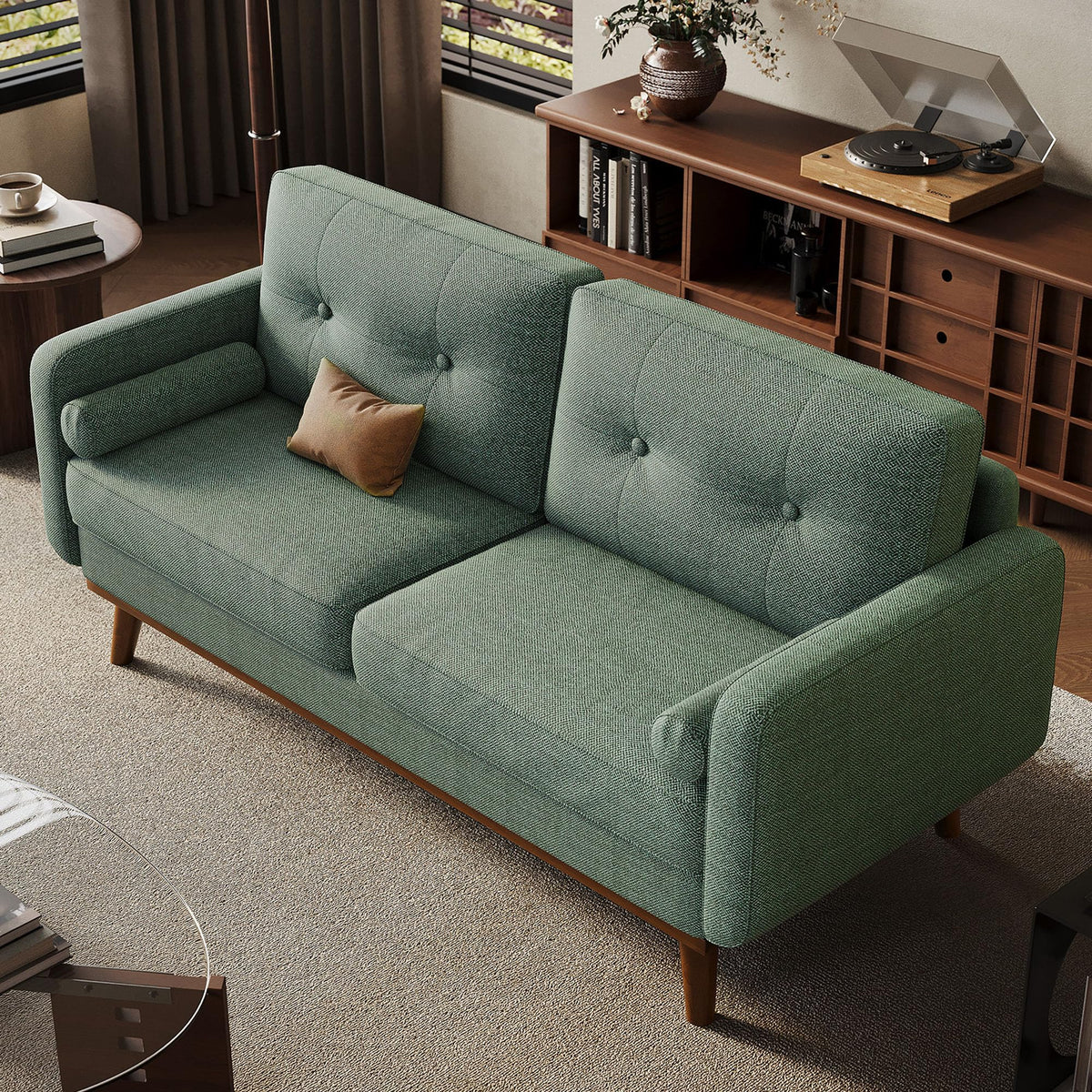 Mid-Century Modern Loveseat