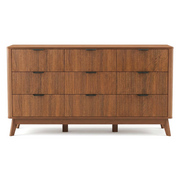 Fluted 9-Drawer Dresser