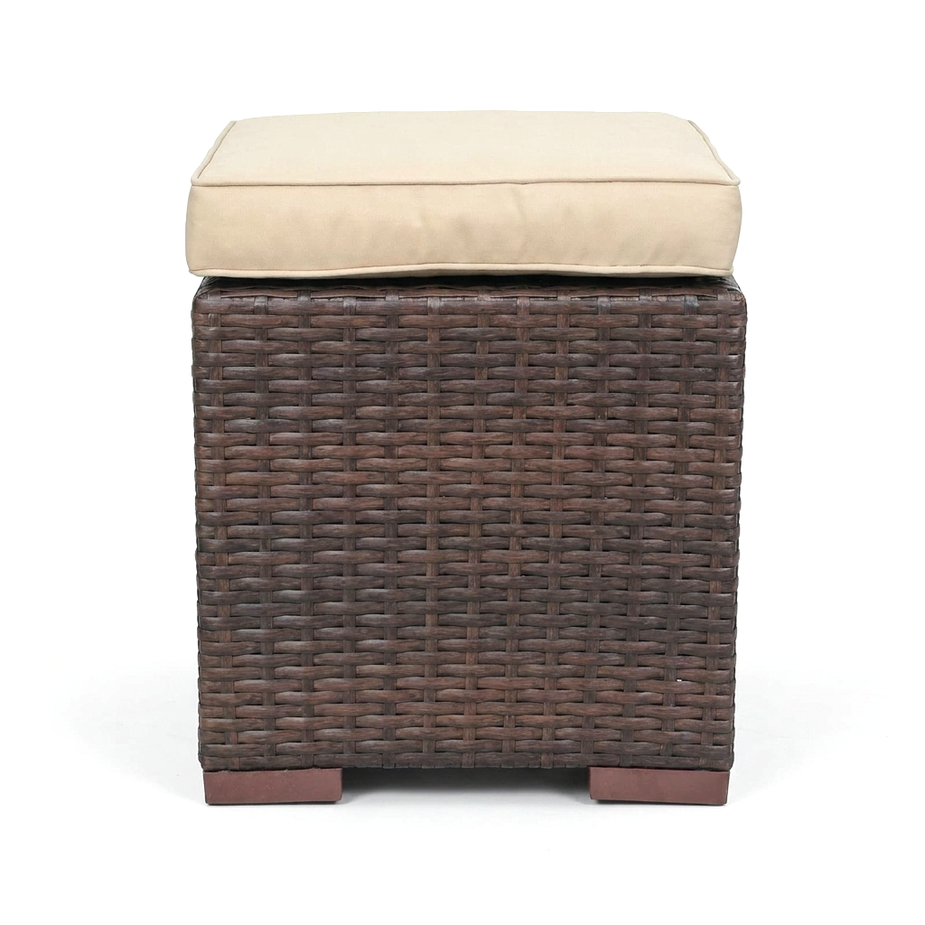 Outdoor Patio Ottoman Set (Set of 2)