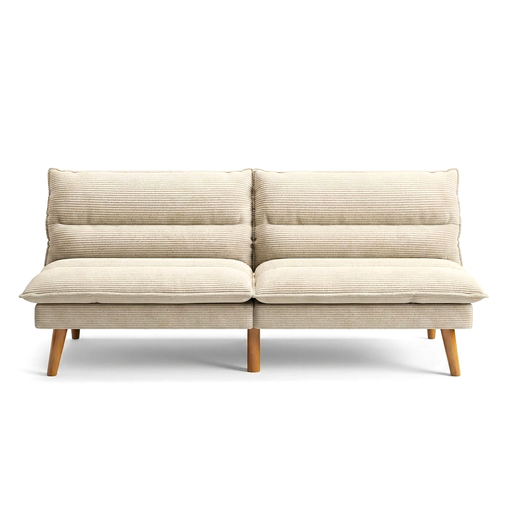 Convertible Corduroy Futon Sofa Bed