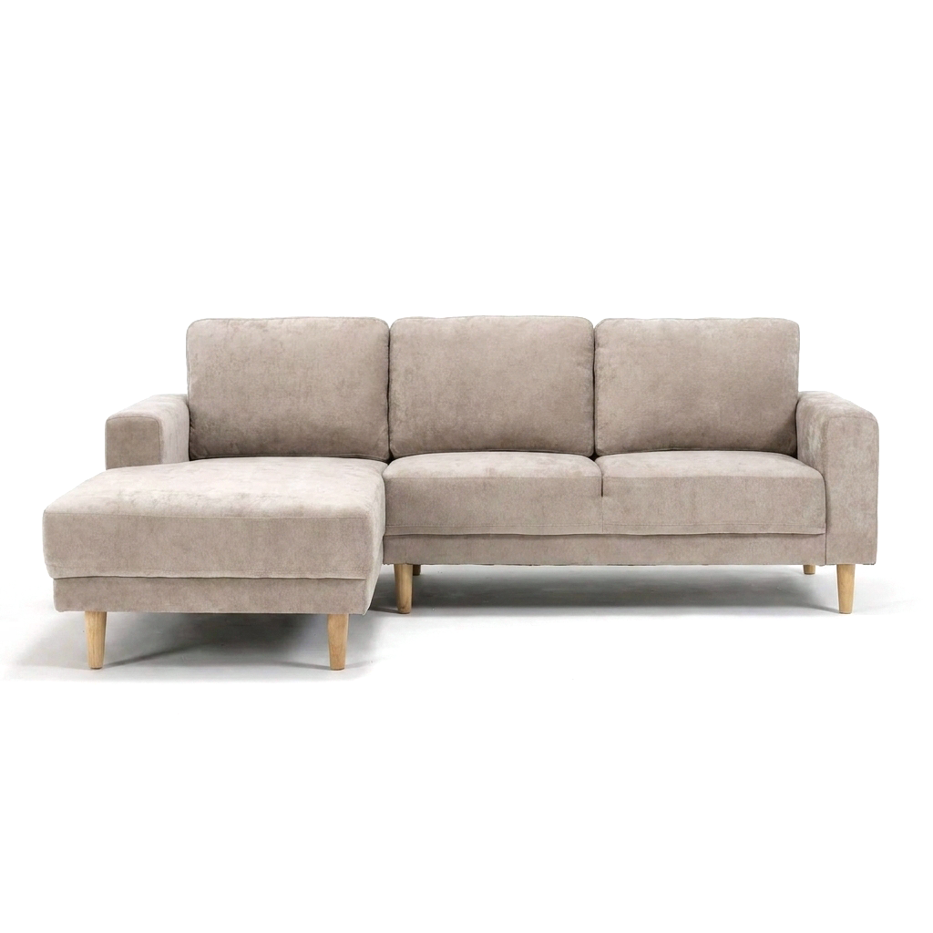 L-Shaped Sectional Sofa with Chaise
